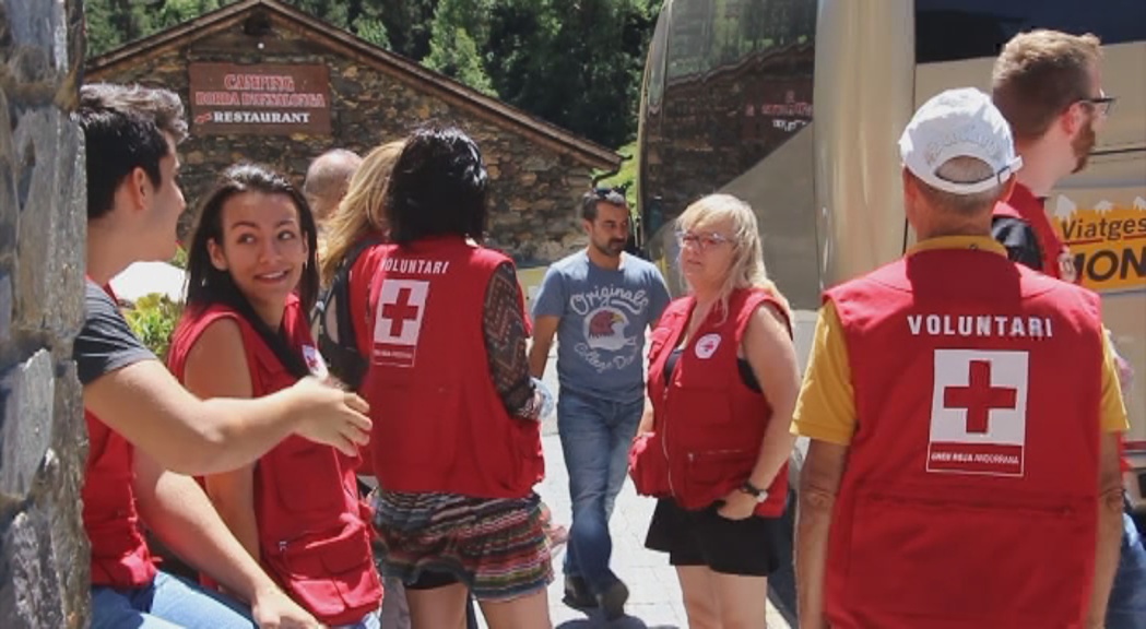 La Creu Roja Andorrana participa en una trobada internacional amb 200 joves
