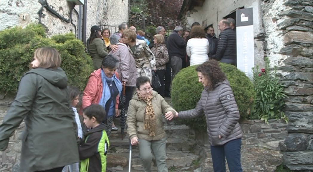 Els veïns de l'Aldosa de Canillo celebren la diada de Sant Antoni