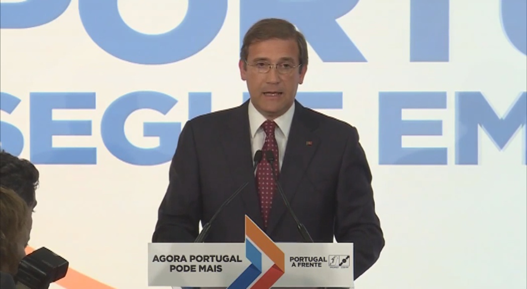 Pedro Passos Coelho guanya les eleccions a Portugal sense majoria absoluta