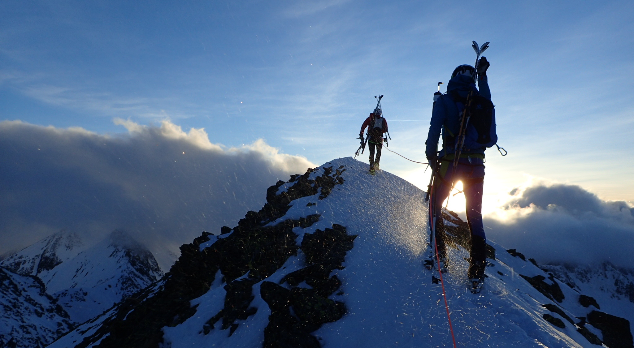 Dani Rozados i Carles Rosell completen els 2.900 Alpine Run versió hivernal