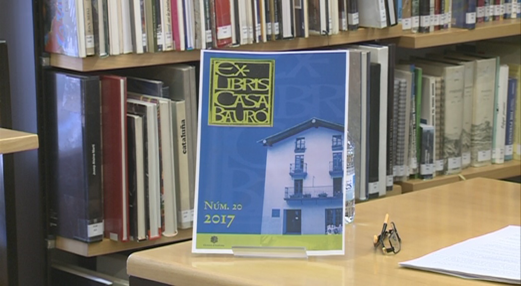 La revista Ex-libris Casa Bauró es publicarà a partir d'aquest any el 24 d'octubre i no per Sant Jordi