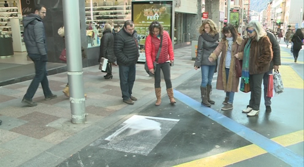 Vivand dedica el carrer a una exposició sobre el curs de l'aigua a Andorra