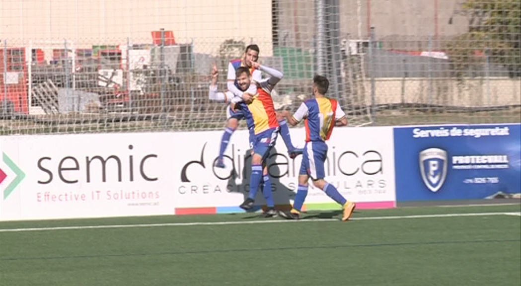 L’FC Andorra es recupera amb la tornada de set jugadors