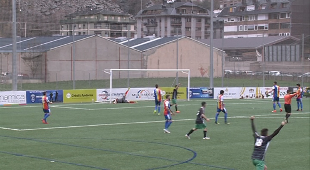 Càstig excessiu per a l'Andorra contra el Martinenc (0-1)