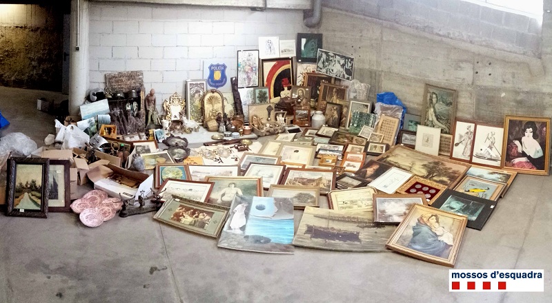 Desmantellat un grup que robava obres d’art a la Cerdanya