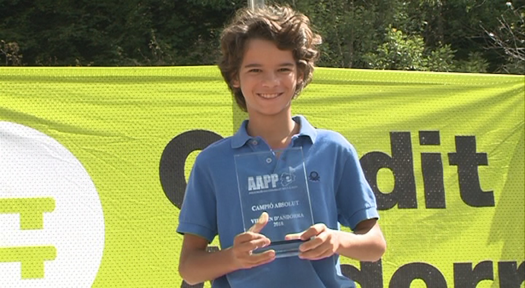 Un nen de 12 anys guanya l'Open d'Andorra de pitch&putt