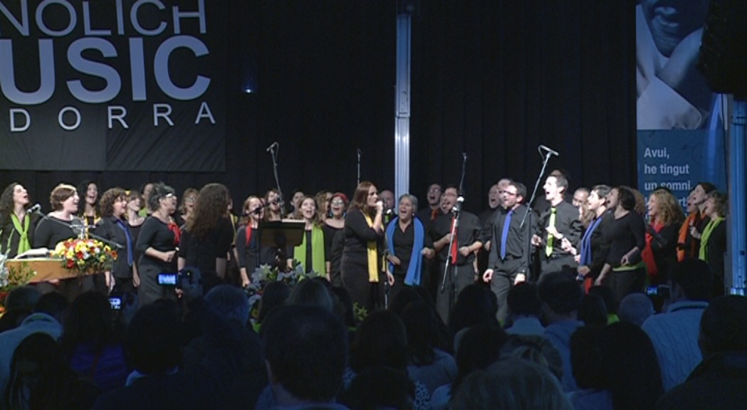 El Canòlich Music Festival celebra una missa gòspel multitudinària