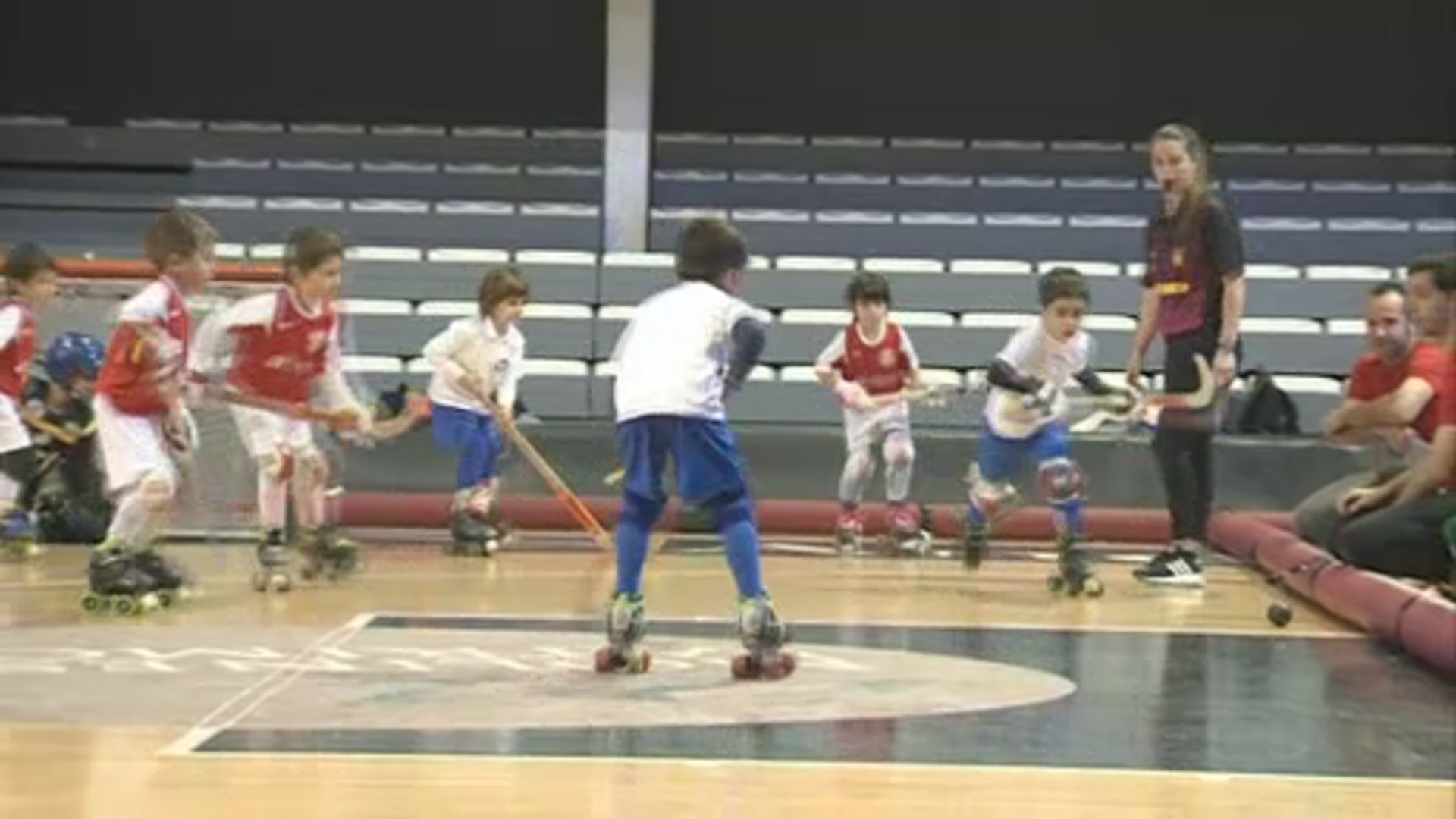El Poliesportiu d'Andorra viu una festa de l'hoquei patins amb el torneig solidari Joan Petit