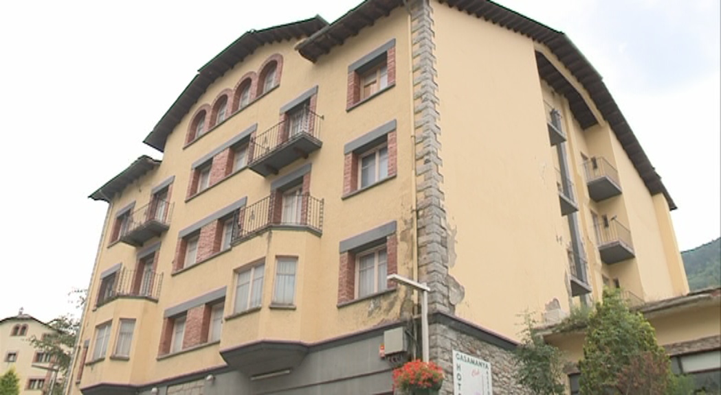 El Quart d'Ordino estudia nous projectes per donar una sortida a l'Hotel Casamanya
