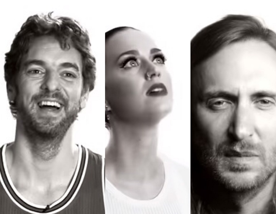 Famosos com Guetta, Katy Perry, Gasol i Neymar canten “Imagine” pels nens refugiats