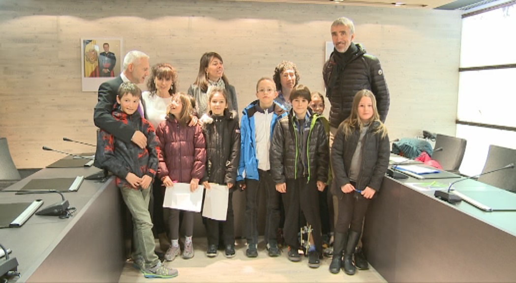 Els infants d'Ordino proposen millorar el camí de Santa Bàrbara