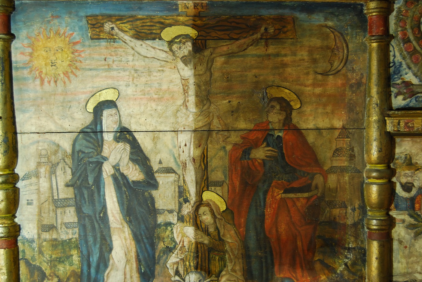 Restaurat el retaule de Sant Miquel de la Mosquera