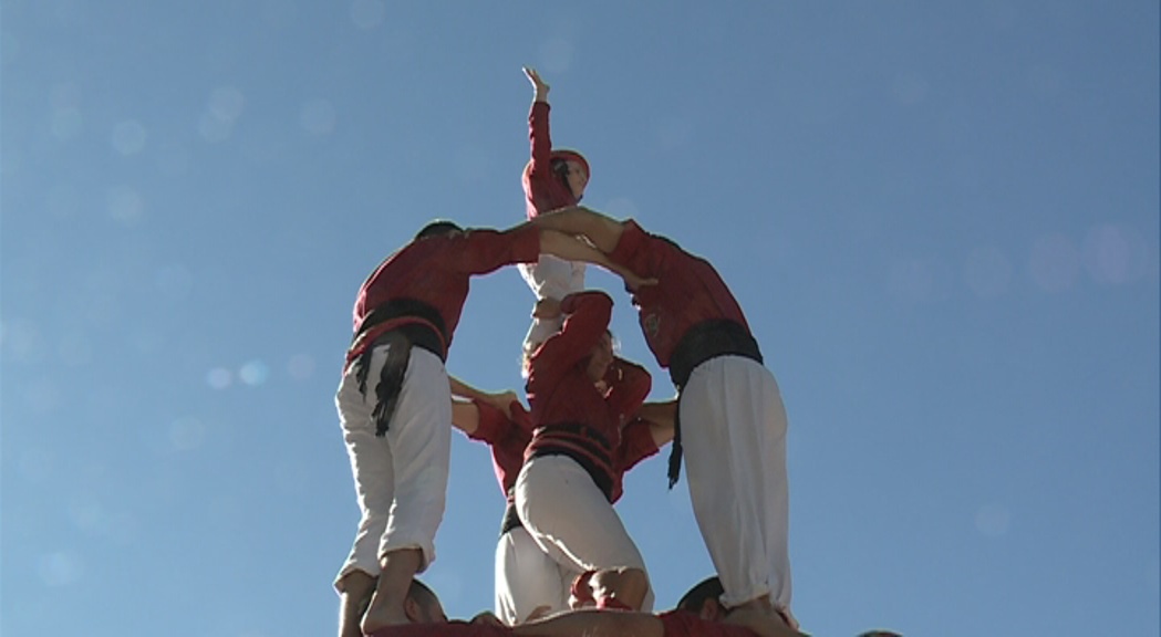 Jornada castellera per celebrar la Festa Major d'Andorra la Vella
