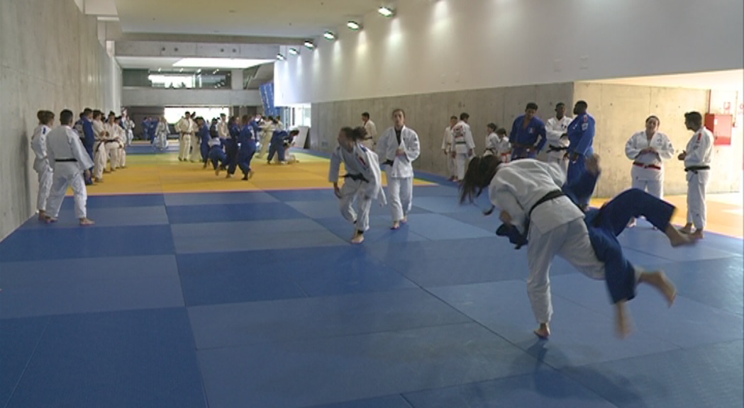 Els representants en judo als Jocs del Mediterrani es preparen en les millors condicions