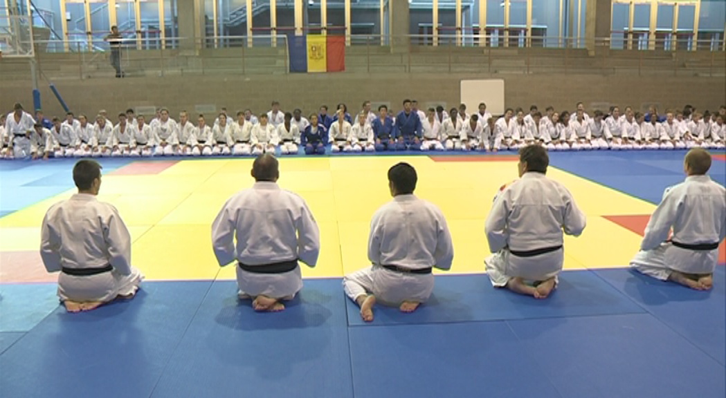 Els judokes d'Espanya i França entrenen per primera vegada junts a Ordino
