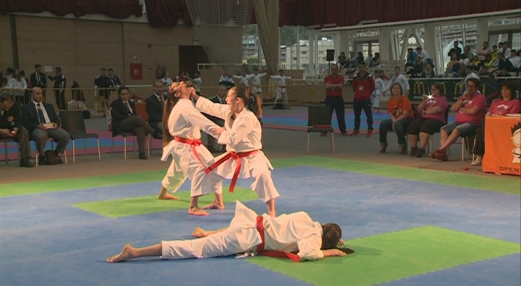 Andorra torna amb nou medalles del Campionat d'Europa de karate dels Petits Estats