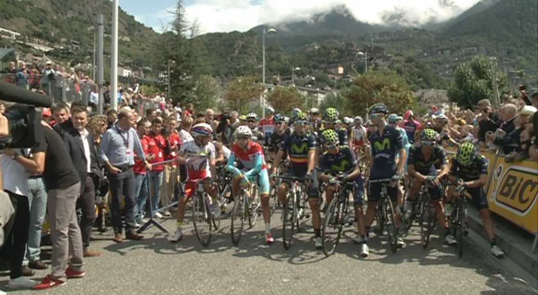La Vuelta s'acomiada d'Andorra amb ganes de tornar després d'una etapa èpica