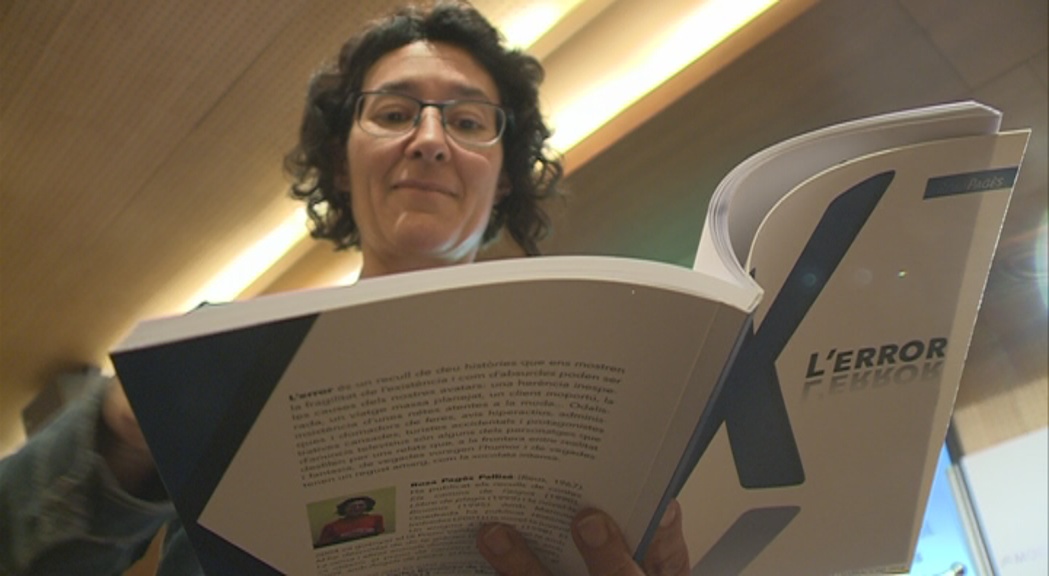 Rosa Pagés ha presentat el llibre: "L'error"