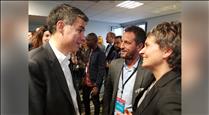 López i Vela participen al congrés del PS francès a Aubervilliers