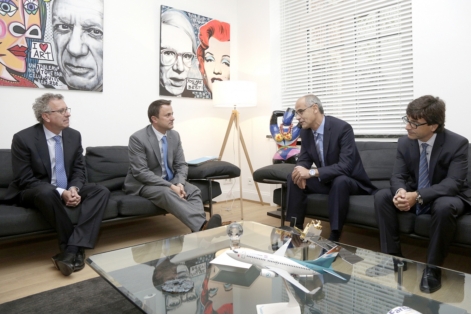 Martí i Cinca tracten amb el primer ministre de Luxemburg l’acostament a la UE