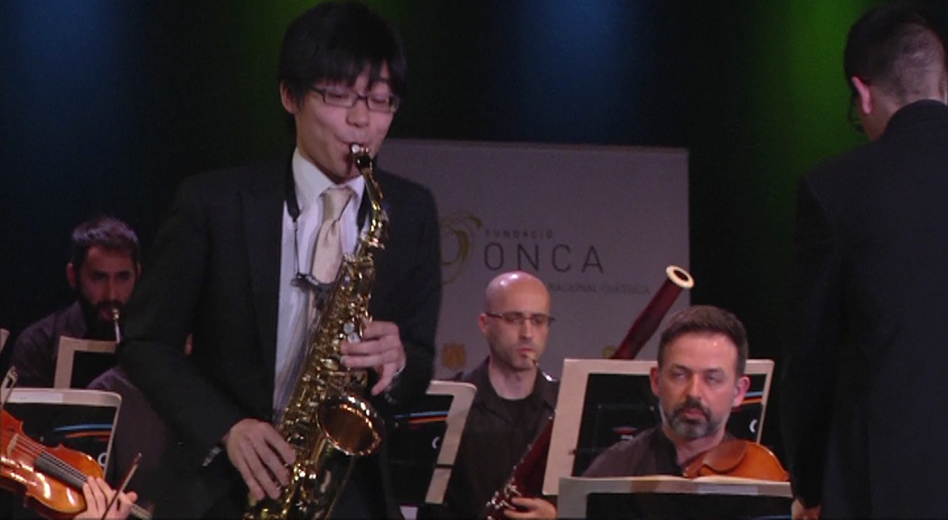 El japonès Makoto Hondo guanya el concurs de saxofonistes