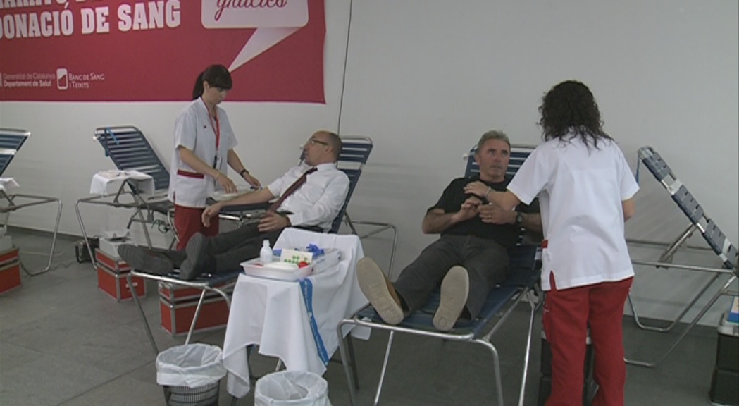 La Creu Roja vol superar el miler de donacions de sang en la segona marató