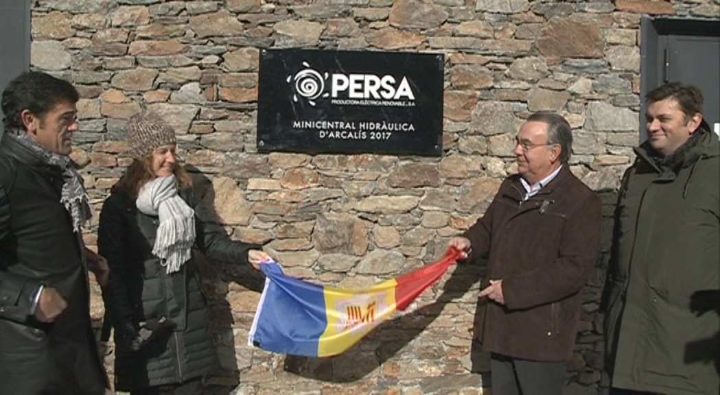 Inaugurada la minicentral hidroelèctrica d'Arcalís, la primera a produir energia renovable a Andorra