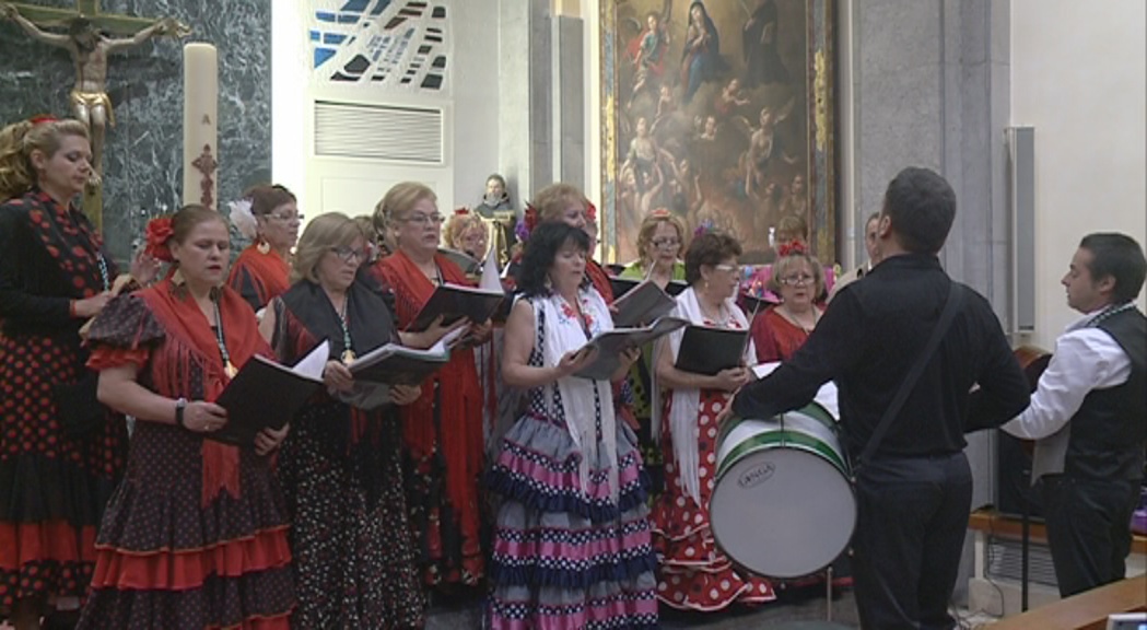 Missa "rociera" multitudinària per celebrar la Fira Primavera