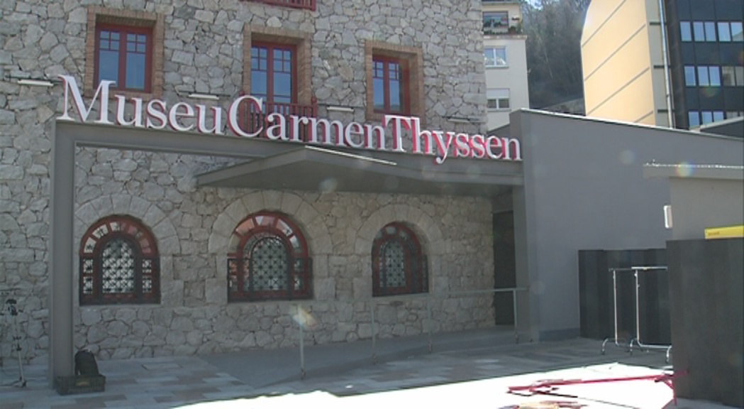 Primer dia d'obertura al públic del Museu Carmen Thyssen