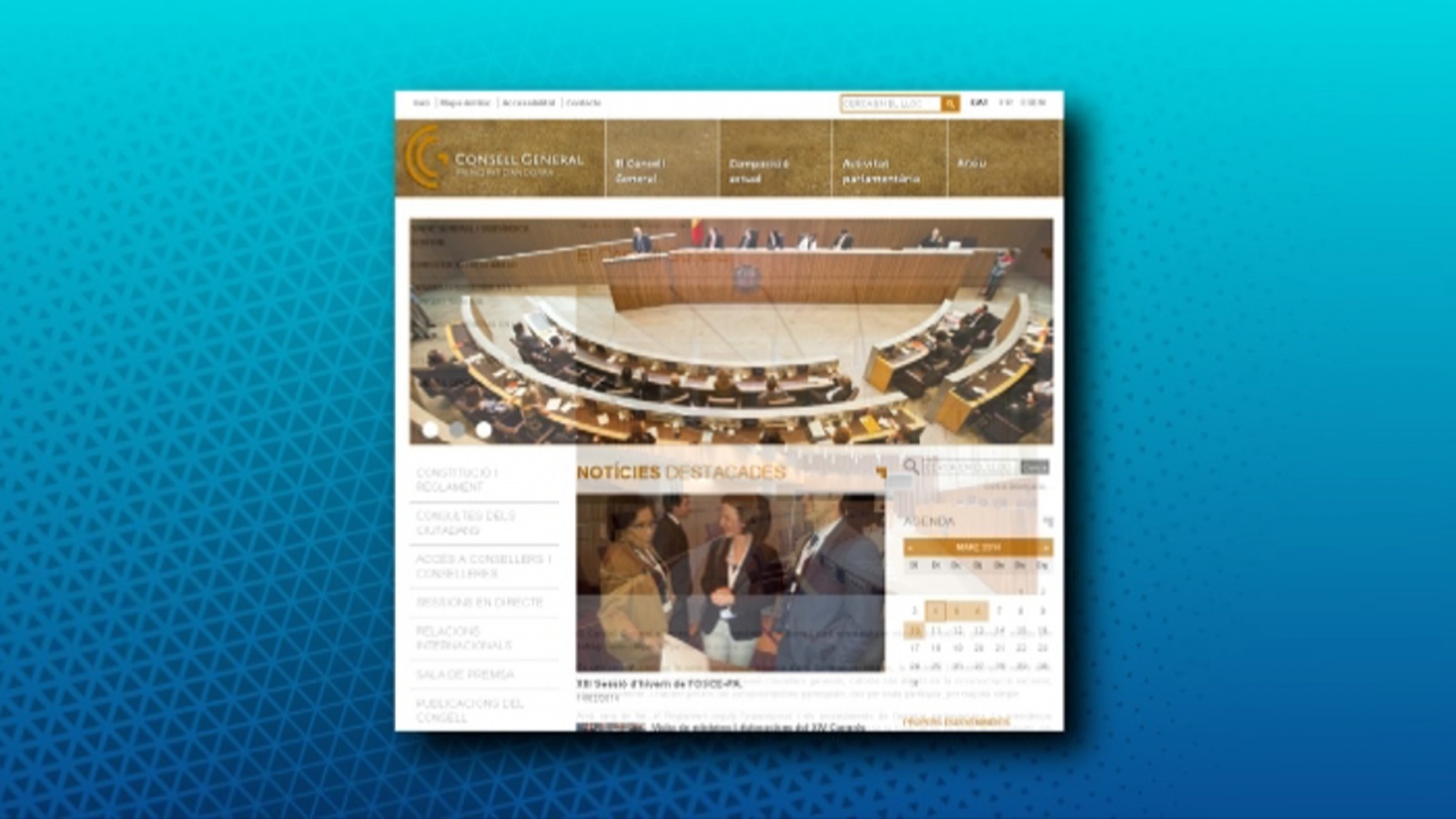 El Consell General estrena web per apropar-se als ciutadans