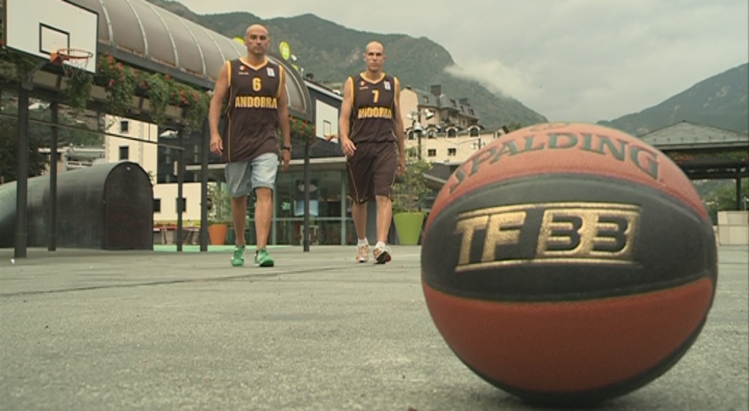 Olcina i Ros defensaran els colors d'Andorra a l'Europeu de bàsquet 3x3