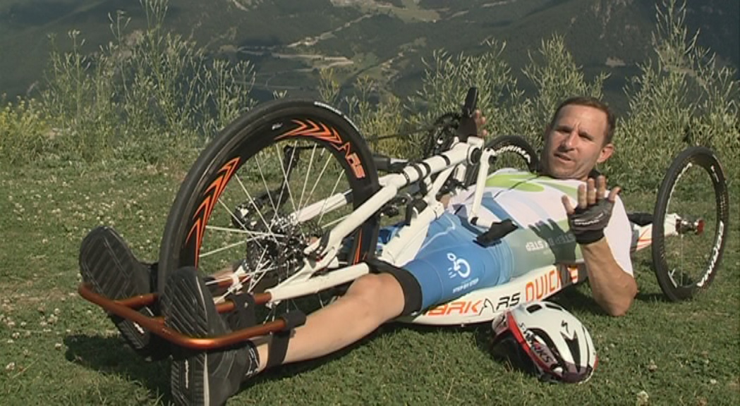 Entrevista a Òscar Lanza: El campió d'Andorra de ciclisme adaptat ara vol atacar la Purito