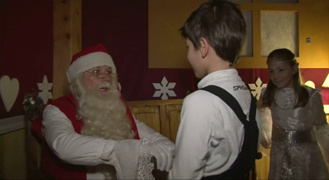 El pare Noel viatja de Finlàndia a Grandvalira per recollir les cartes dels nens