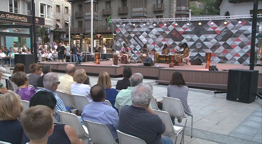Escaldes-Engordany estudia instal·lar una vela per als concerts a la plaça Coprínceps