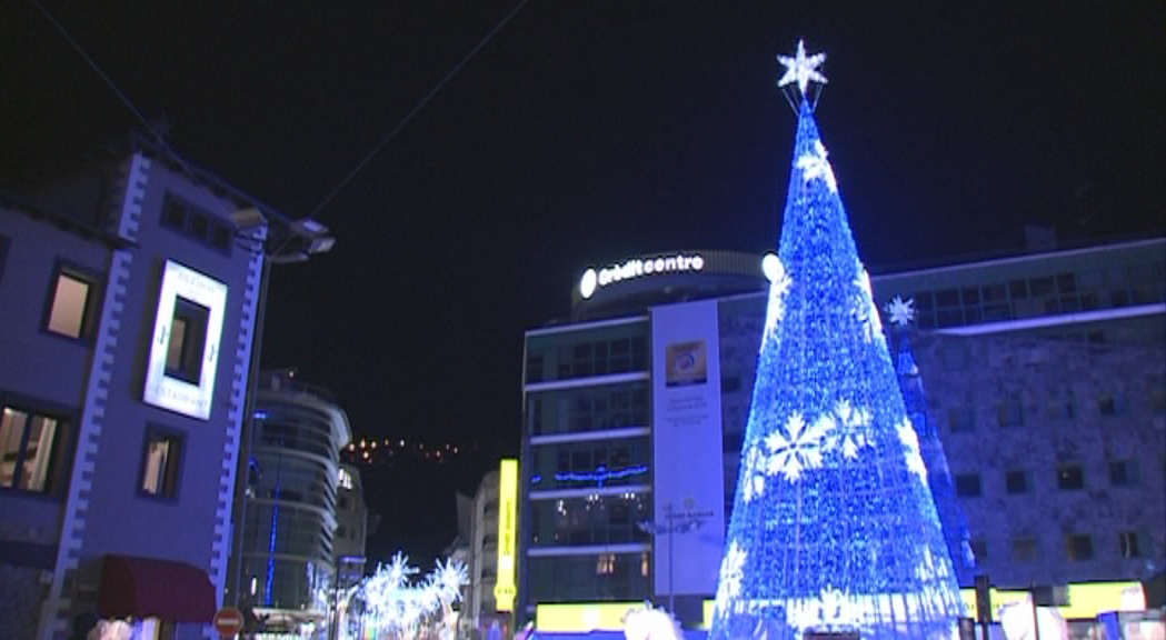 Andorra la Vella respira ja l'ambient de Nadal