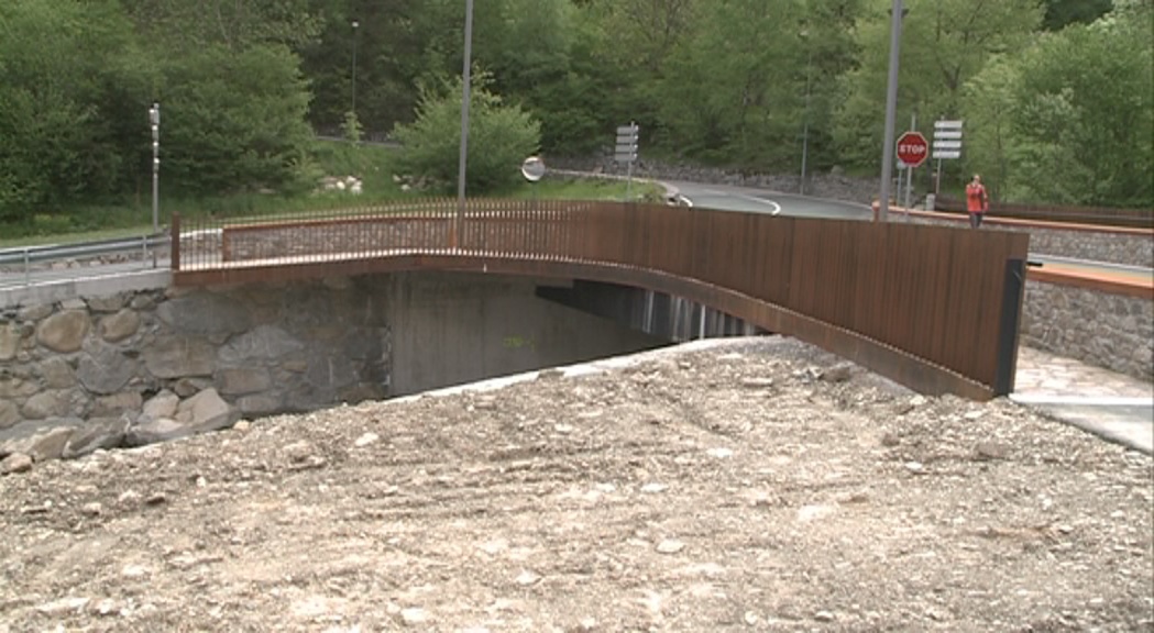 Escaldes inaugura el pont de la Plana a Engolasters i hi projecta un nou aparcament