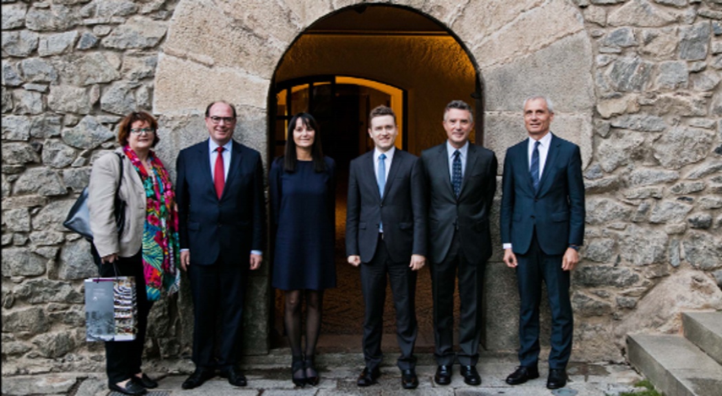Visita del president del Consell d'Estats de Suïssa al Consell General