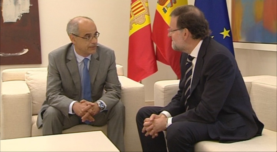 Martí es reunirà amb Rios per informar-lo de les negociacions del CDI amb Espanya