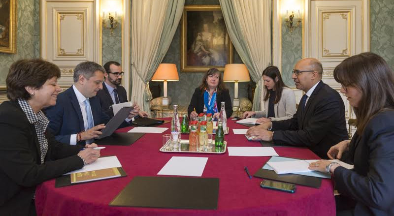 Saboya es reuneix a París amb alts càrrecs francesos per l'agenda europea