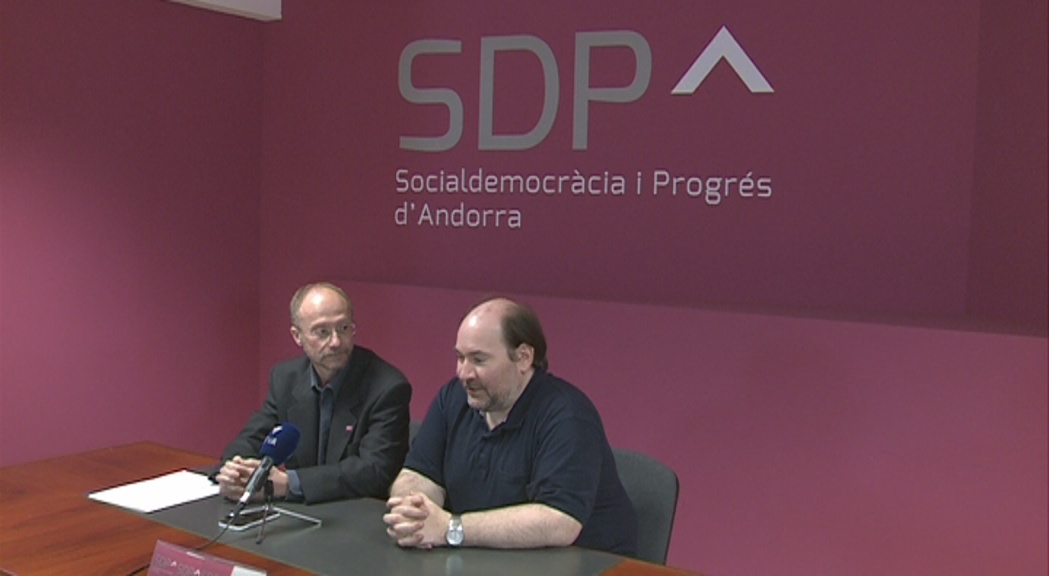 SDP creu que el Govern portarà el país a la ruïna si no afronta els reptes pendents
