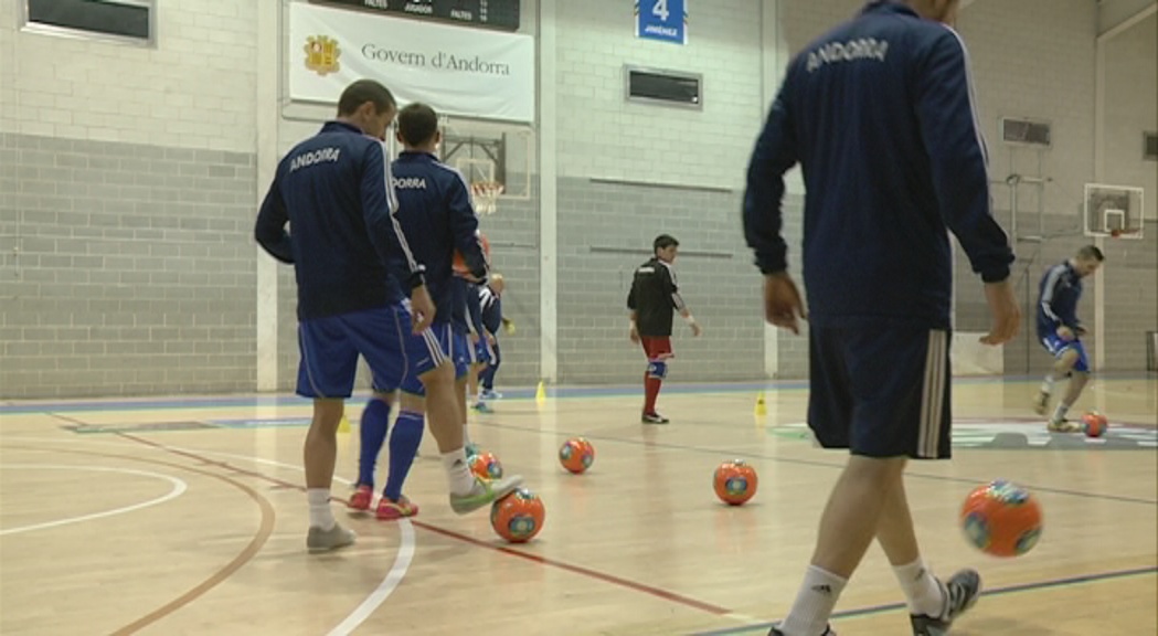 La selecció de futbol sala afronta dos amistosos contra Gal·les per preparar el Preeuropeu