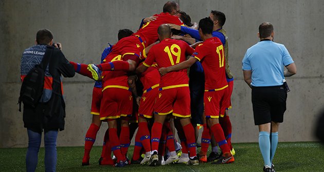 Andorra empata amb el Kazakhstan i continua invicta a la Lliga de les Nacions (1-1)
