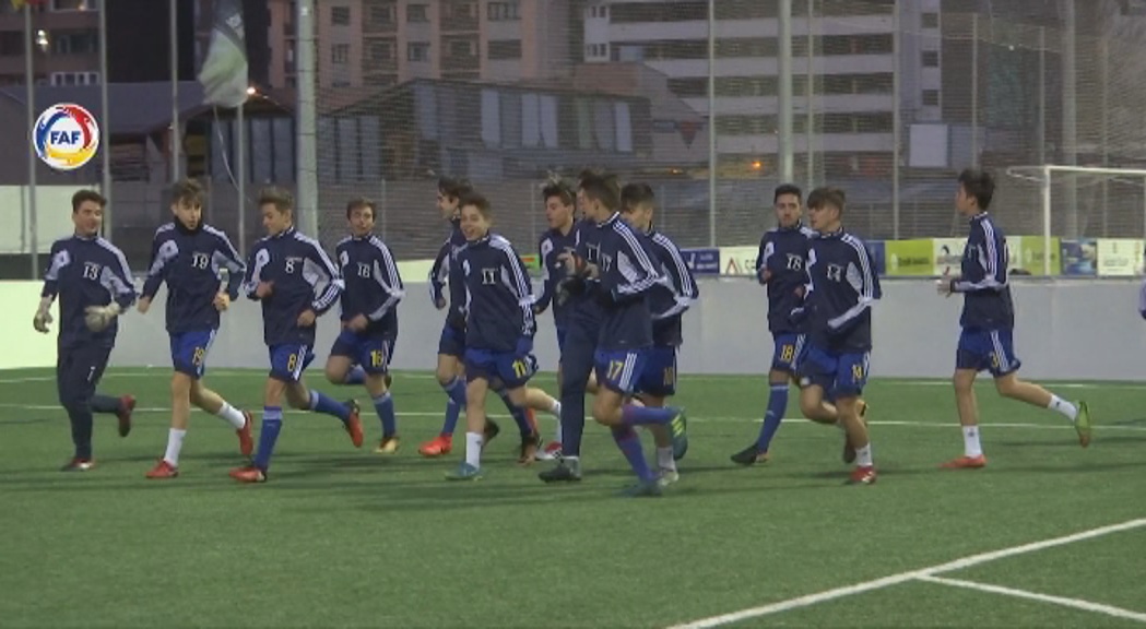 La selecció sub-16 guanya Liechtenstein en el segon partit del torneig de desenvolupament
