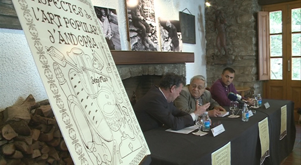 Sergi Mas reivindica els oficis tradicionals i els objectes artesanals en el seu darrer llibre