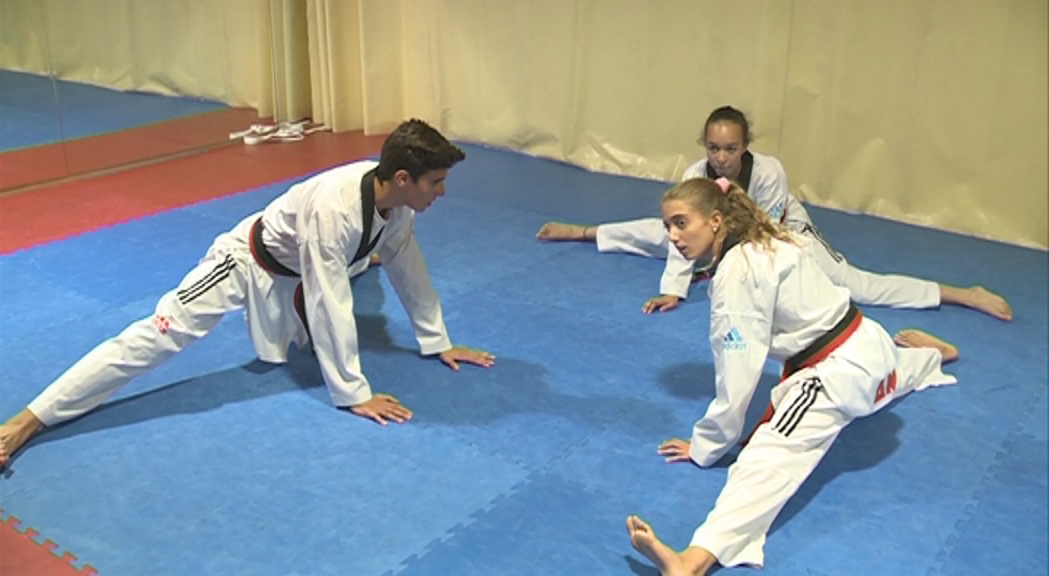 Liñán, Alberola i Ruiz, una fornada que puja amb força al taekwondo andorrà