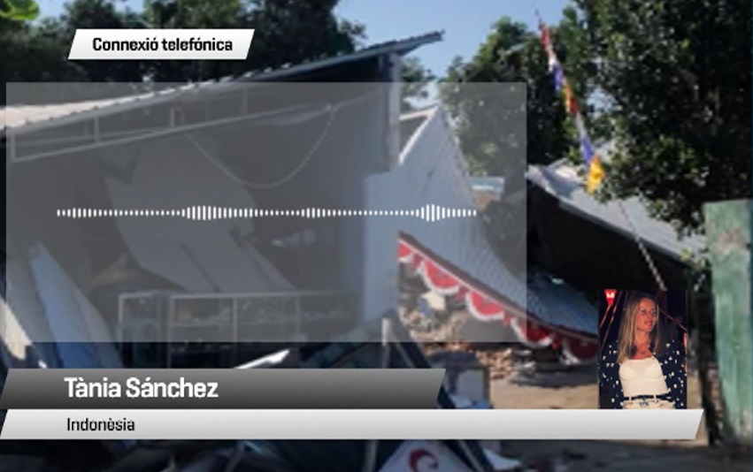 Tània Sánchez: El testimoni d'una andorrana als terratrèmols d'Indonèsia
