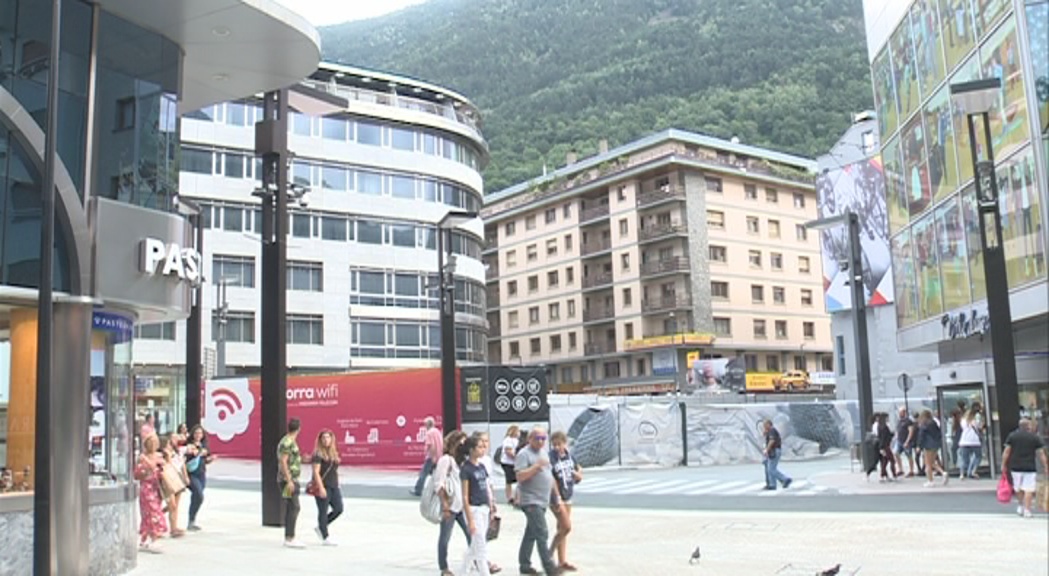 Andorra la Vella destinarà 1,1 milions que ha rebut de sancions prescrites a pagar la urbanització i l'embelliment al voltant del terreny de The Cloud