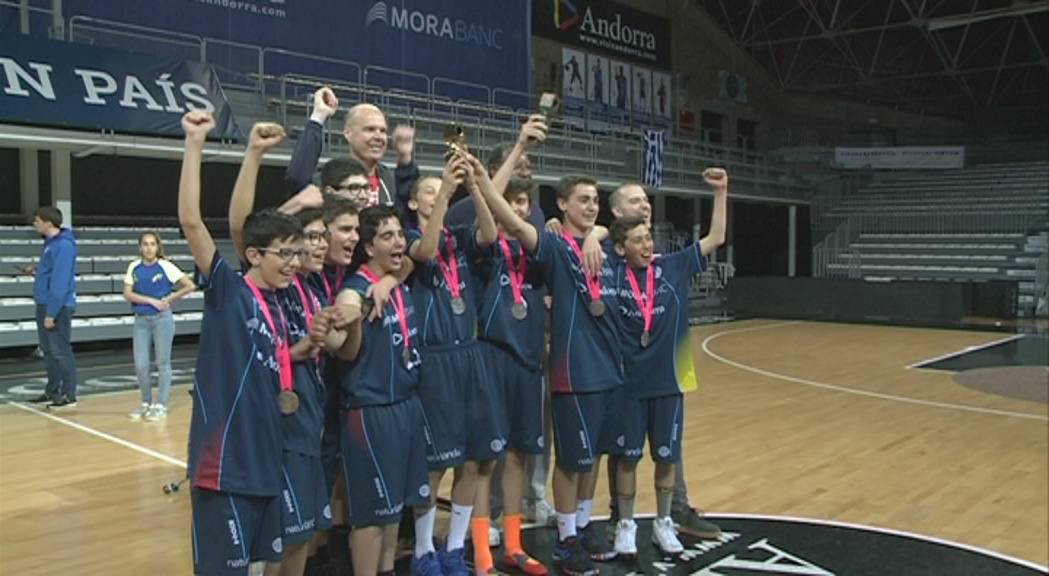 La selecció infantil masculina guanya la seva lliga en un TIM Andorra de rècord