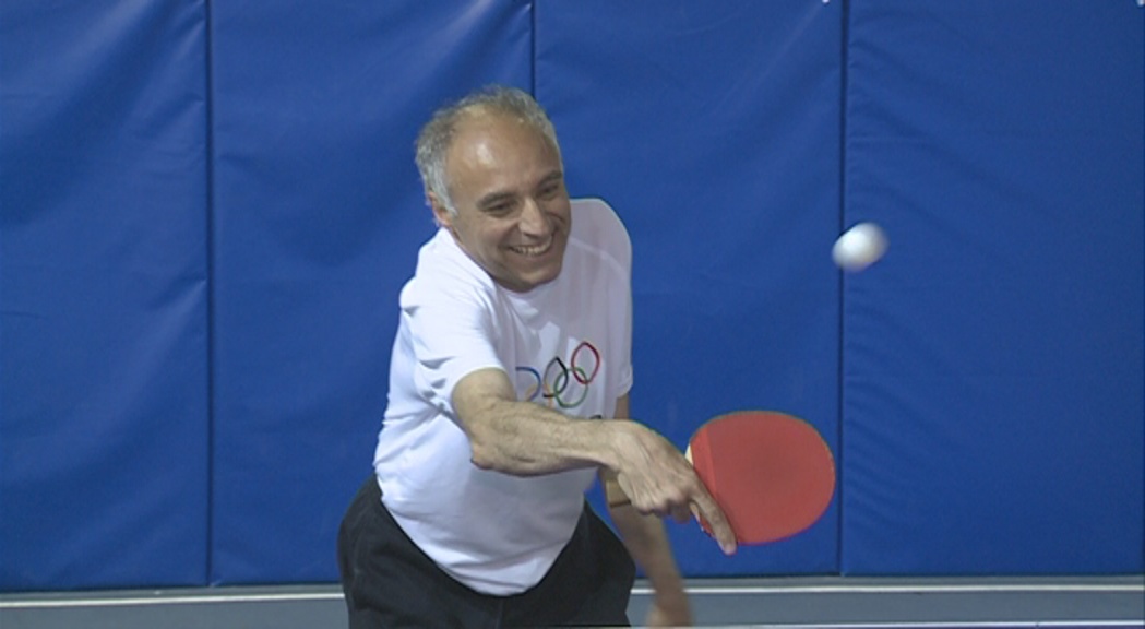 Toni Consuegra, el jugador de tennis taula sense límits