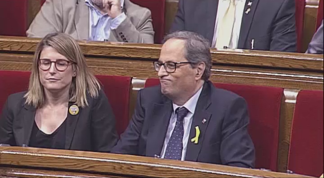Joan-Enric Vives celebra que Catalunya investeixi un president i formi govern